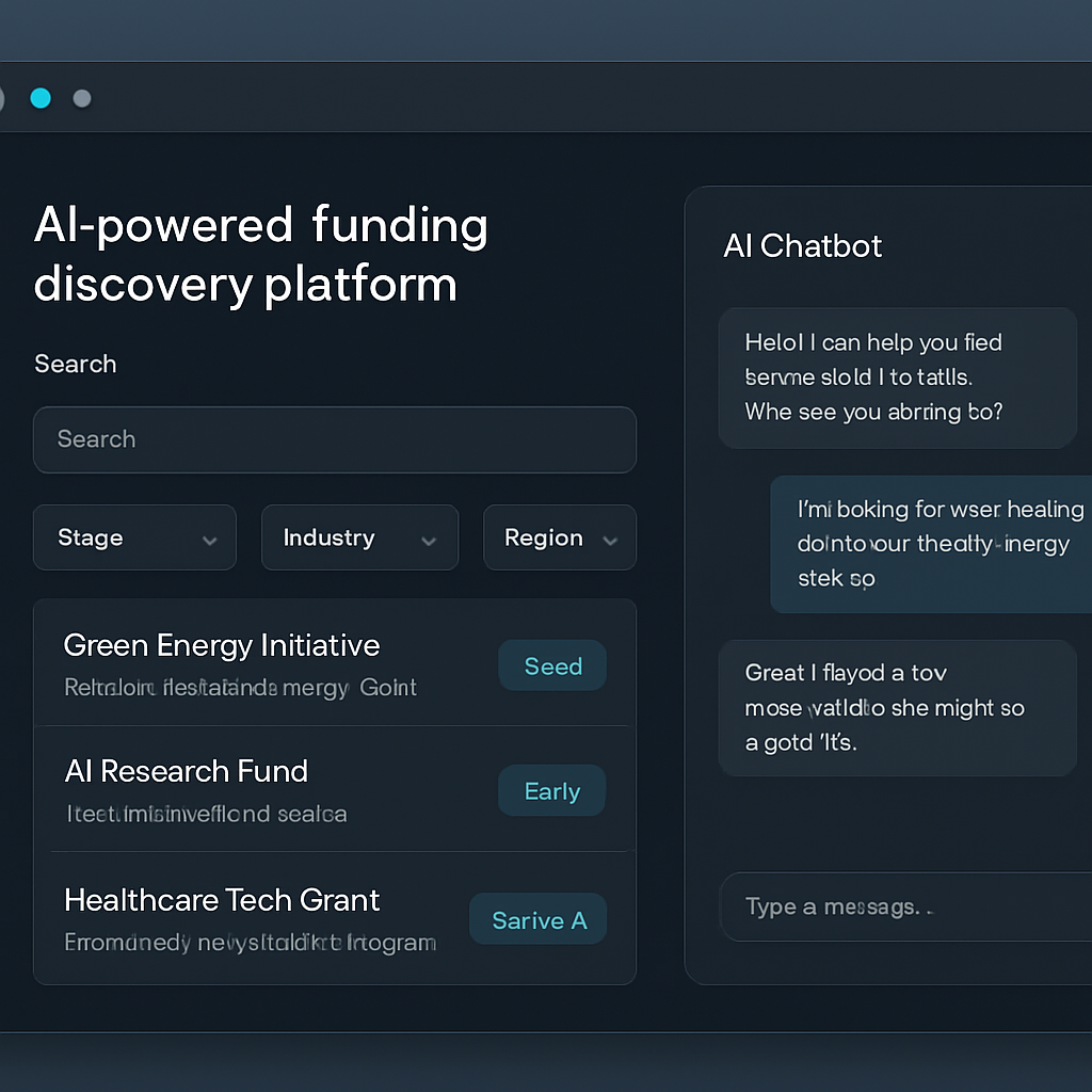 Foerderkompass Plus interface preview