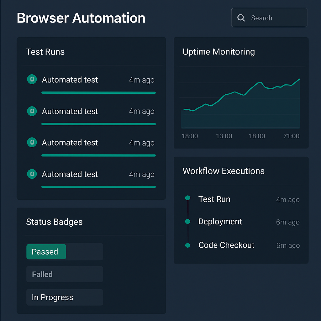 Opel Widget Monitor interface preview